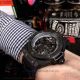 Perfect Replica Hublot Big Bang Frosted Black Case Skeleton Face 45 MM Automatic Watch (2)_th.jpg